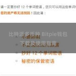 比特派多币种 Bitpie钱包下载及使用指南