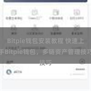 Bitpie钱包安装教程 快速上手Bitpie钱包，多链资产管理技巧