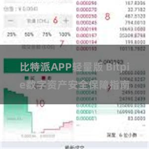 比特派APP轻量版 Bitpie数字资产安全保障指南