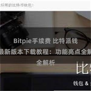 Bitpie手续费 比特派钱包最新版本下载教程：功能亮点全解析