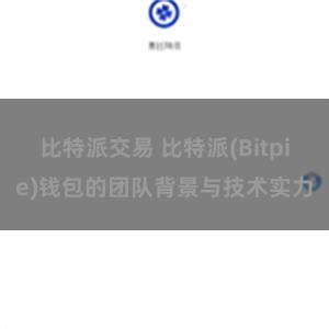 比特派交易 比特派(Bitpie)钱包的团队背景与技术实力