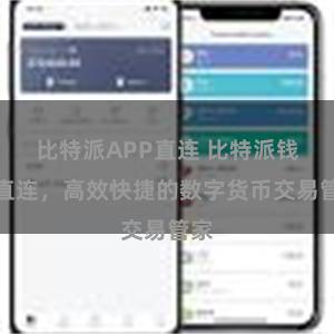 比特派APP直连 比特派钱包直连，高效快捷的数字货币交易管家