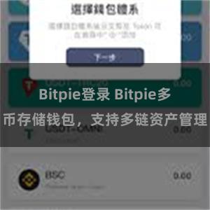 Bitpie登录 Bitpie多币存储钱包，支持多链资产管理