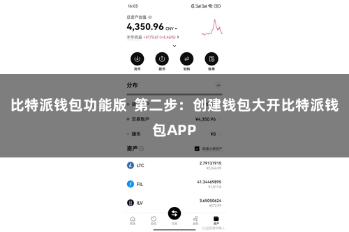 比特派钱包功能版  第二步：创建钱包大开比特派钱包APP