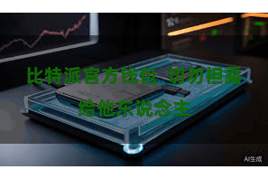 比特派官方钱包  切勿袒露给他东说念主